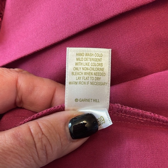 🌸Garnet Hill laced stretchy dress with 3/4 sleeves - Picture 10 of 10